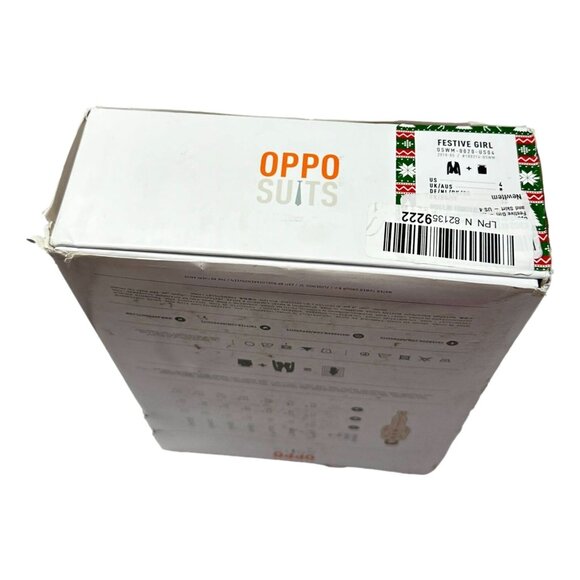 Opposuit Womans Suit Festive Girl Jacket Skirt Size 4 Christmas Holiday New - Picture 6 of 13